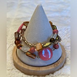 Set of 3 bracelets. Handmade with Love